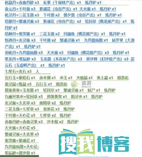 堆叠修仙凝气丹合成方法解析