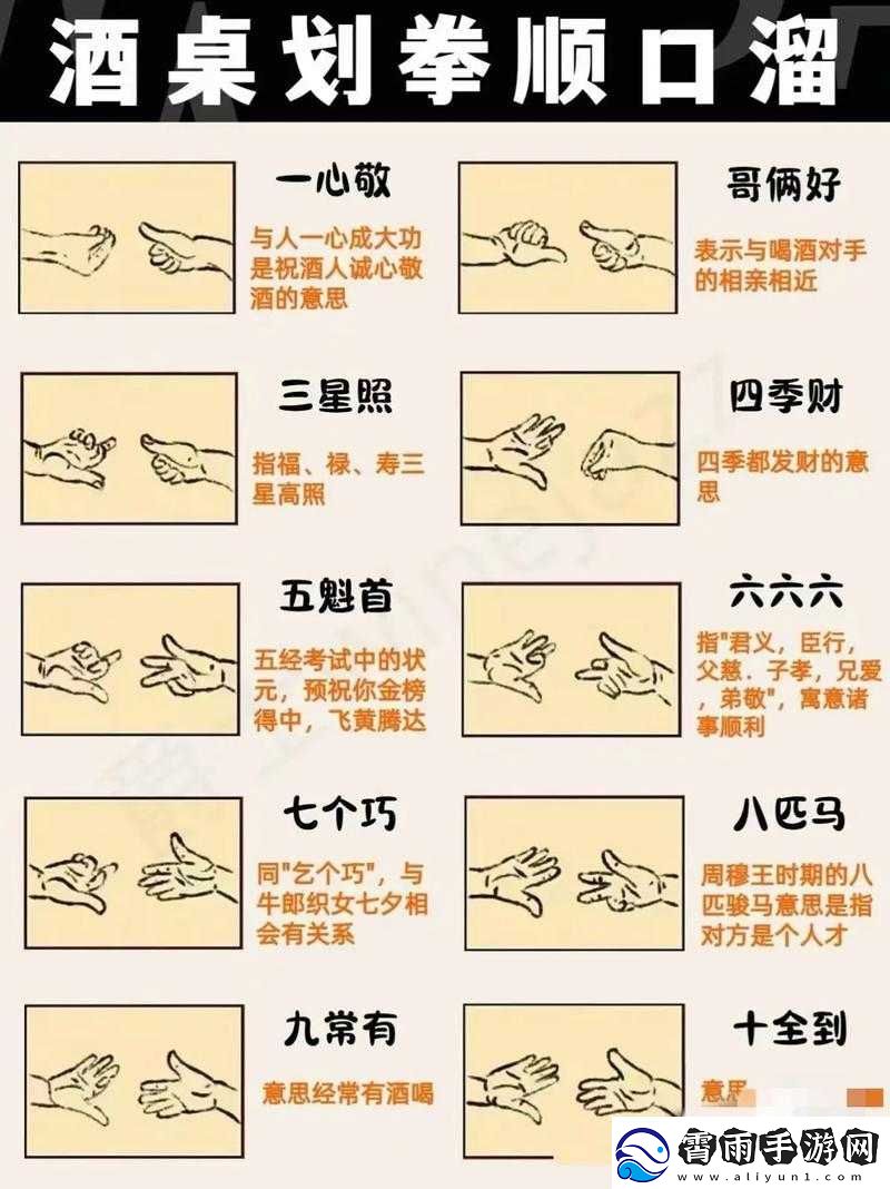 全民水浒划拳技巧