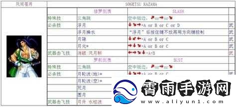 侍魂胧月传说咒师连招技巧及攻略