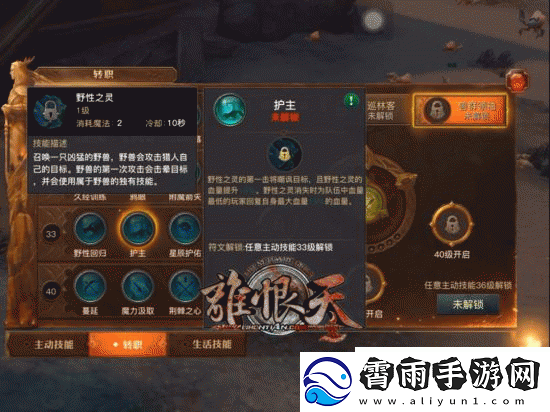 光明大陆游侠职业技能装备怎么选择-全解析