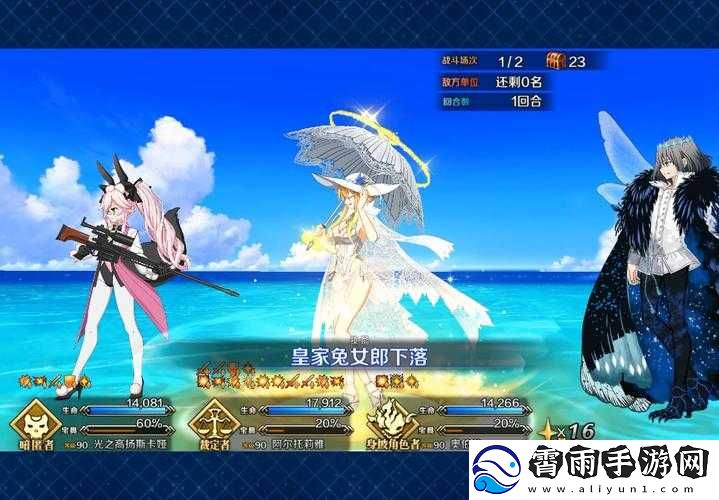 fgo-国服泳装-90+速刷阵容搭配及推荐