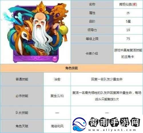 欢乐西游南极仙翁与王母搭配用法解析