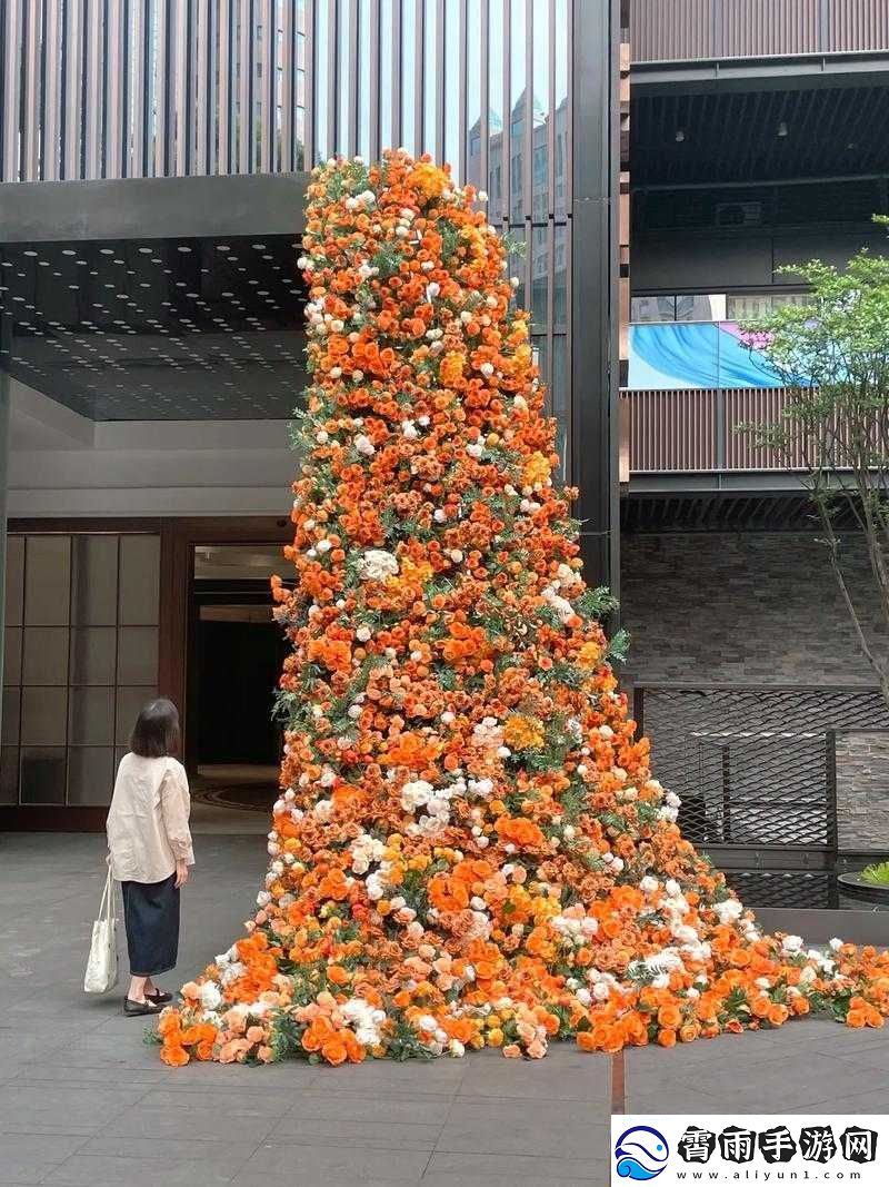 明日之后鲜花瀑布的摆放技巧