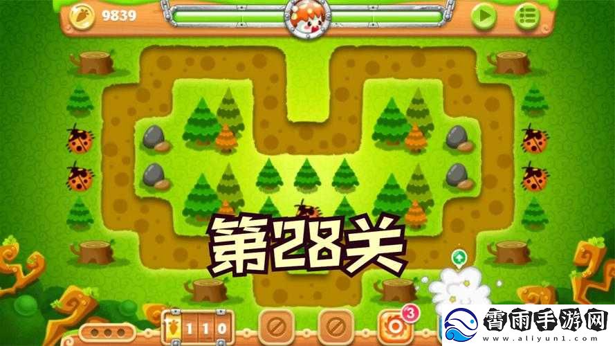 保护橙子第28关攻略详解视频