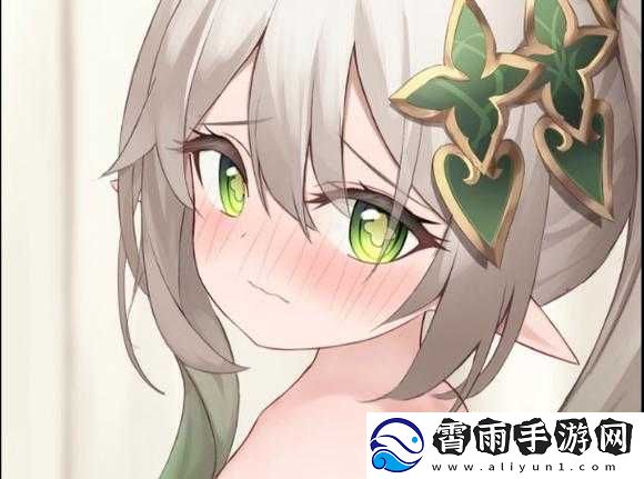 纳西妲坐旅行者的胡萝卜