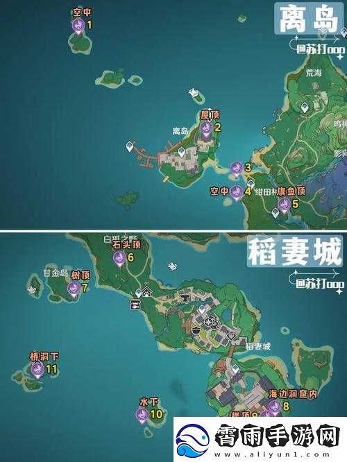 原神雷神瞳位置全知道
