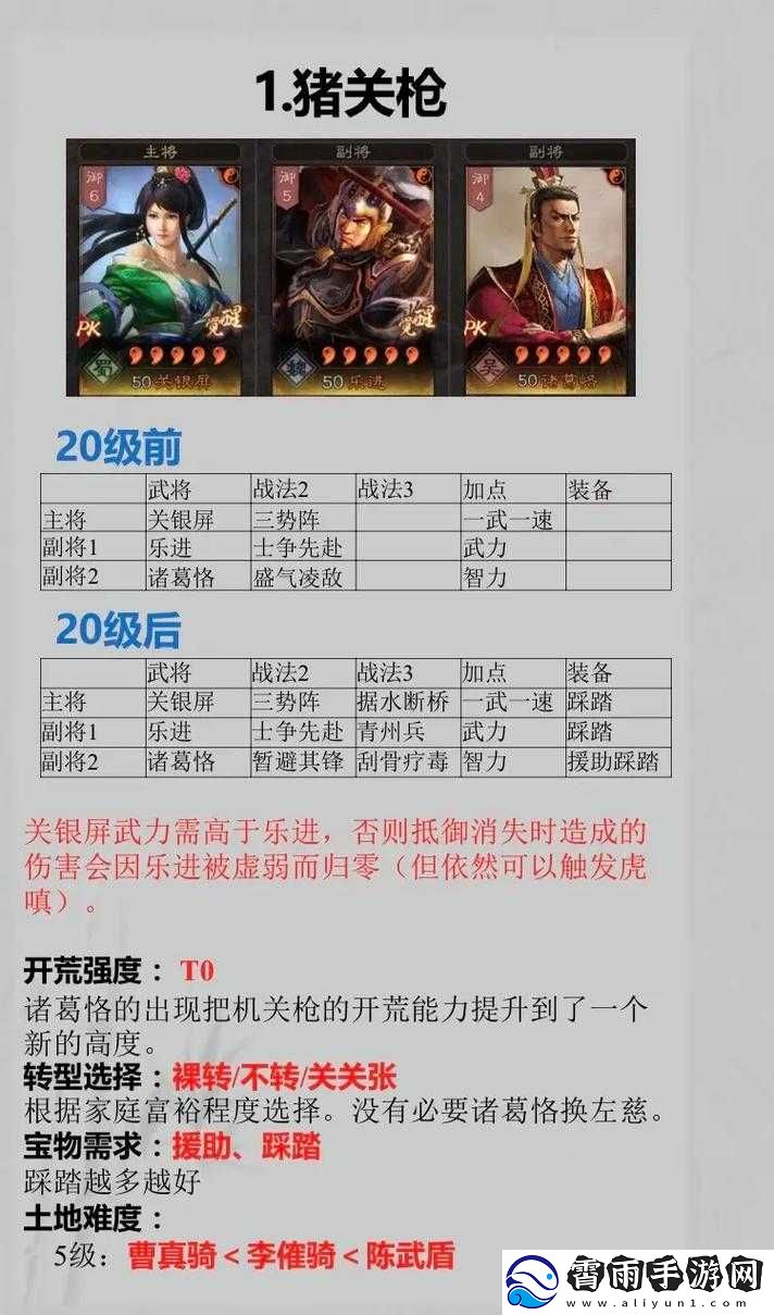 三国志战略版刘关张阵容战法指南