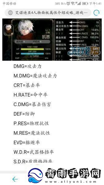 艾诺迪亚4六职业终极攻略