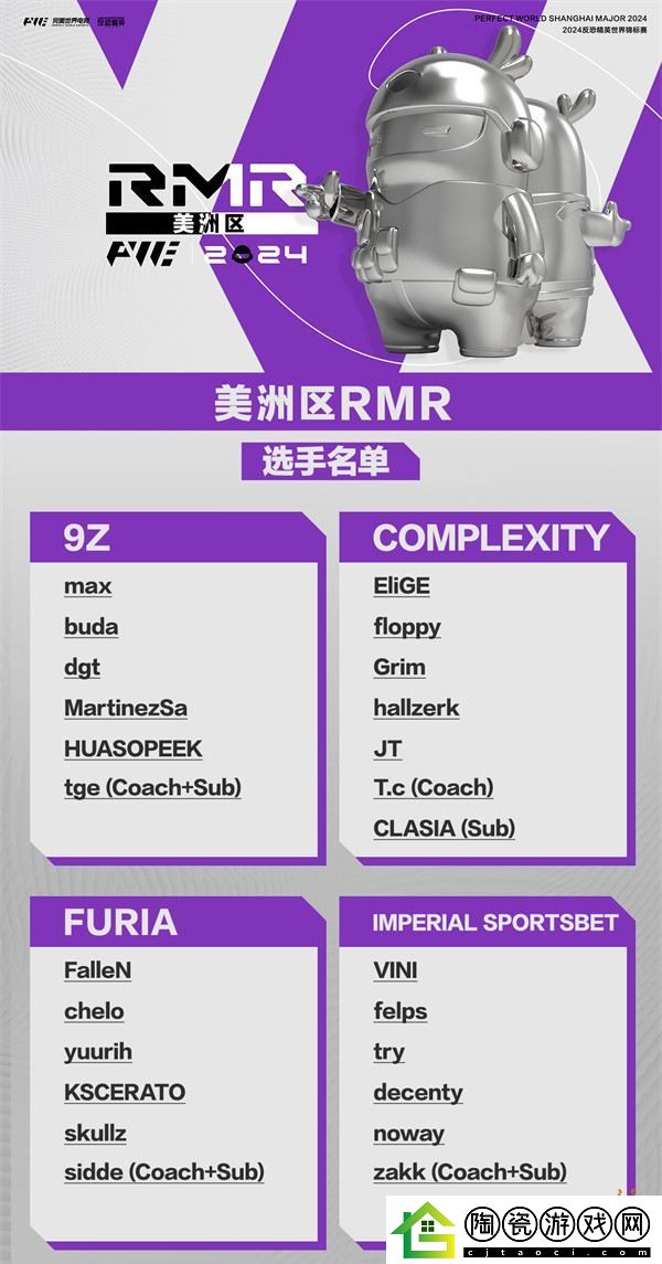 上海Major三赛区RMR参赛选手名单锁定
