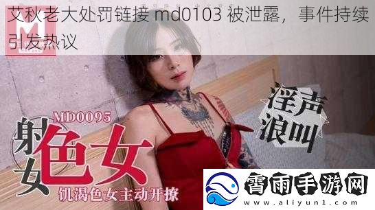 艾秋老大处罚链接 md0103 被泄露，事件持续引发热议