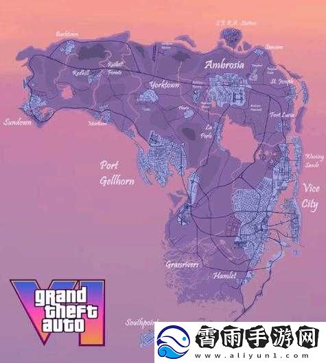 玩家自制GTA6概念地图全览