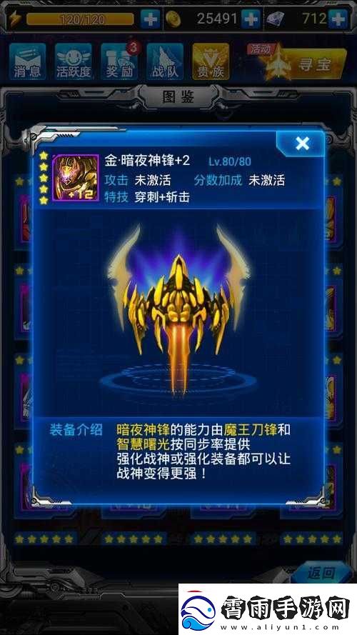 探寻雷霆战机暗夜神锋获取之神秘途径全攻略