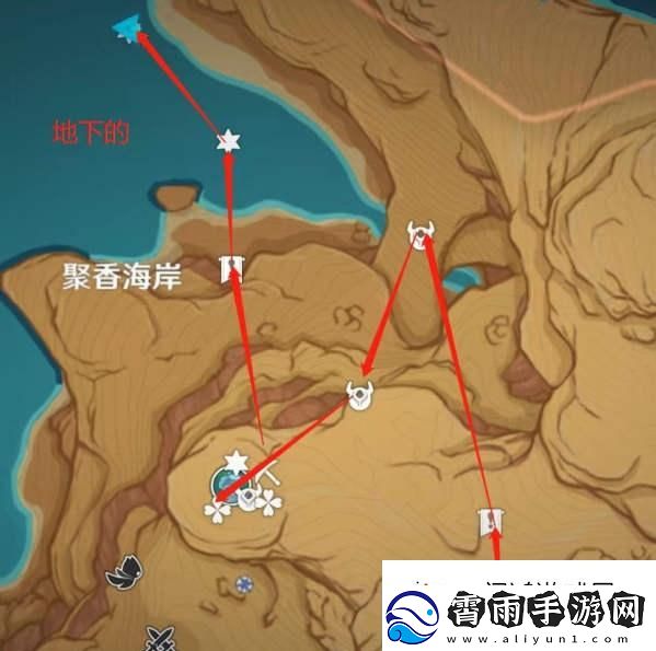 匹配对手！原神浮罗囿地图全宝箱点位收集路线