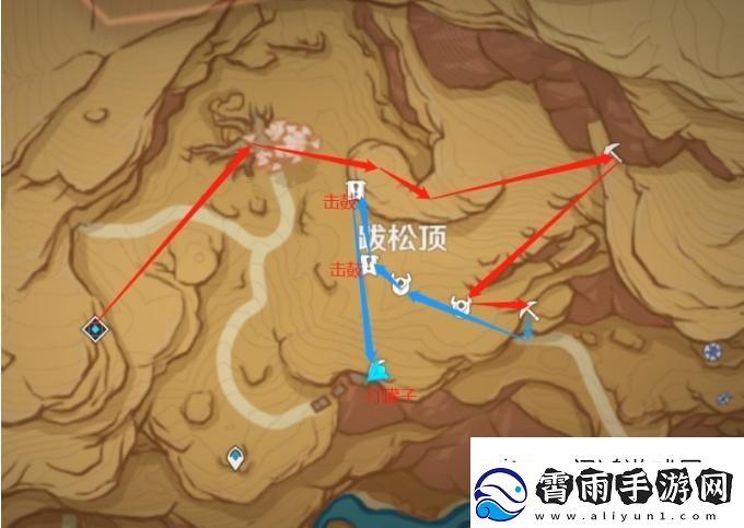 匹配对手！原神浮罗囿地图全宝箱点位收集路线