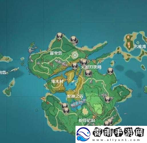原神盗宝团成员分布图