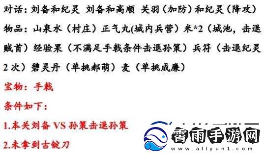 同人圣国蜀汉传第55关攻略秘籍
