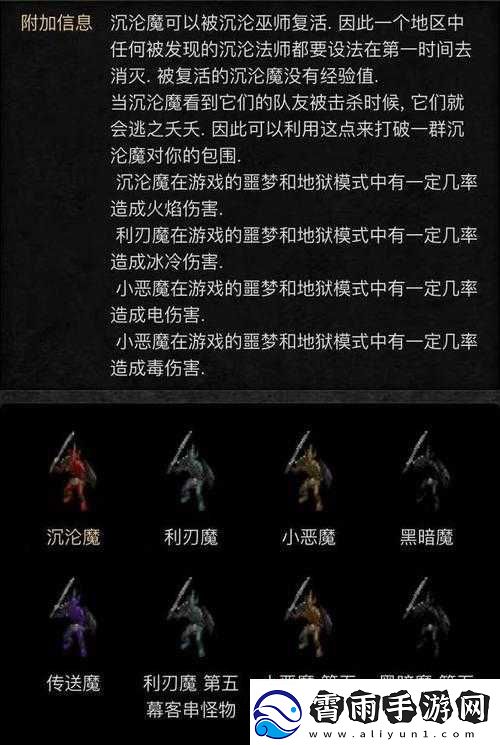 探索暗黑-3-沉沦魔族群的神秘世界：一份详尽的研究指南