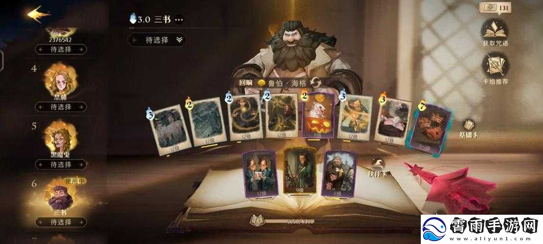 哈利波特魔法觉醒海格充气书游戏指南