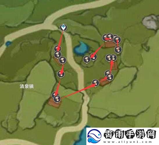 原神蒙德慕风蘑菇高效采集攻略：全方位蘑菇点分布位置详解