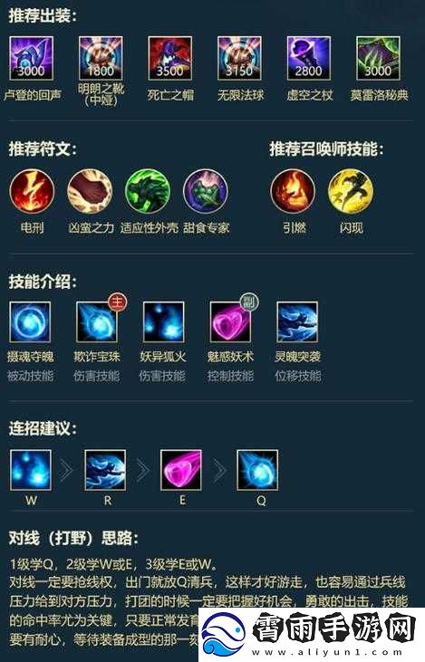英雄联盟手游：阿狸出装顺序推荐-打造最强狐狸战斗装备