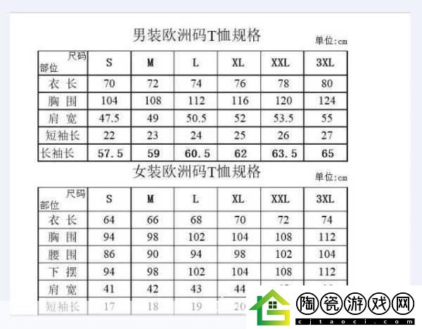 亚洲m码欧洲s码：亚洲M码与欧洲S码的完美转换指南