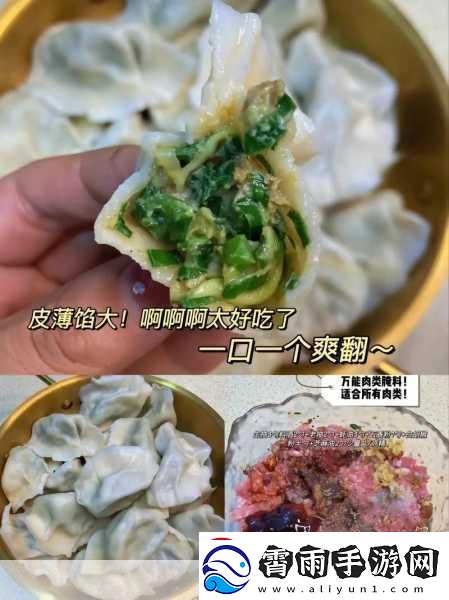 肉上瘾了怎么办肉馅小水饺