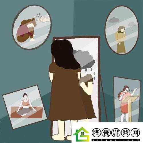 抬头看看你在镜子里的样子：审视自我的模样
