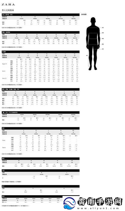 亚洲尺码欧洲尺码有哪些品牌好：优衣库、ZARA、HM
