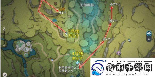 原神劫波莲采集位置分享