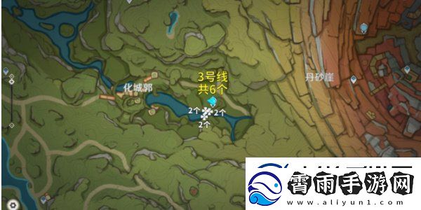 原神劫波莲采集位置分享