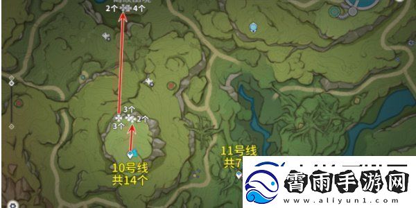 原神劫波莲采集位置分享