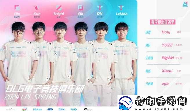 BLG-战队成员名单：众将集结勇闯电竞路