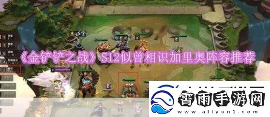 金铲铲之战名流加里奥阵容推荐名流巨像加里奥