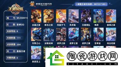 王者荣耀纯白阵容搭配攻略