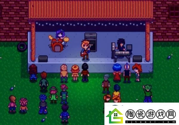 星露谷物语山姆演出车站位置在哪