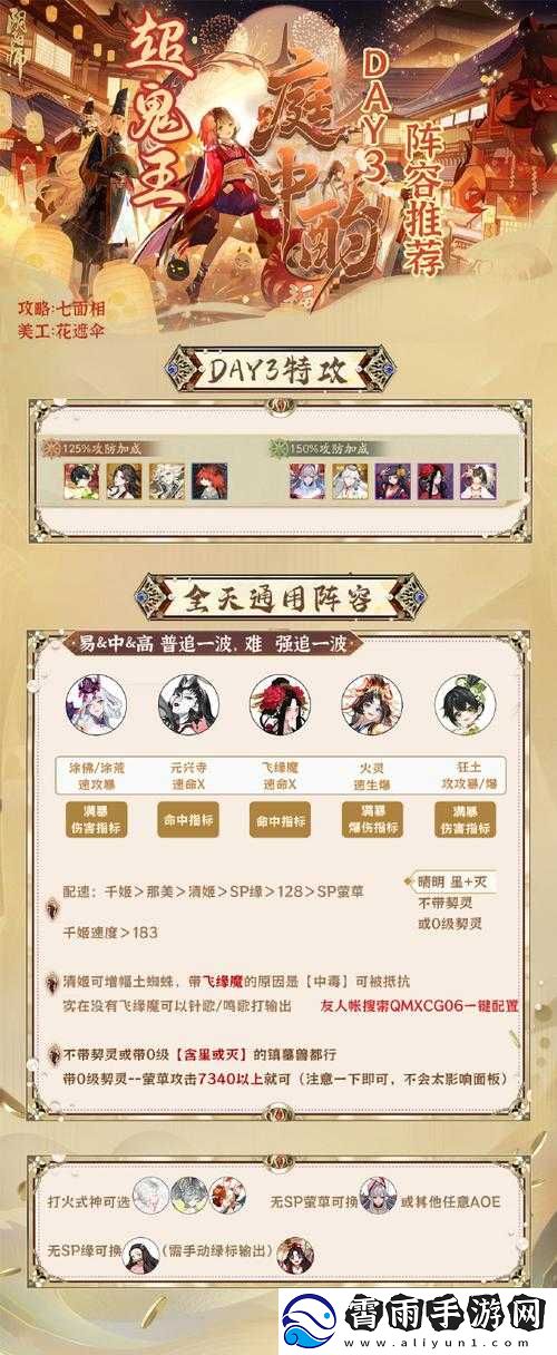 阴阳师超鬼王第七天-12-月-27-日阵容搭配指南与技巧