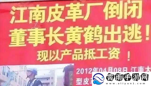 江南皮革厂倒闭了：揭秘背后的凶手与真相