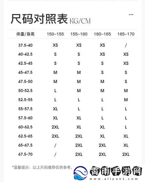 国产尺码和欧洲尺码表