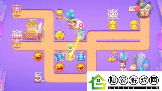 保卫萝卜4阿波与魔法宝藏第61关怎么过