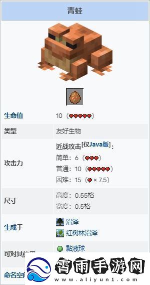 我的世界青蛙怎么繁殖-青蛙繁殖方法