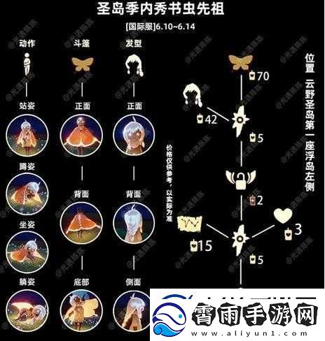 光遇书虫先祖位置攻略