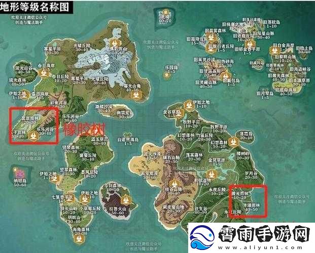 创造与魔法橡胶树位置全解