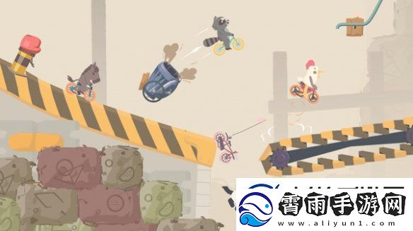 竞速派对游戏UltimateSheepRaccoon上线Steam！
